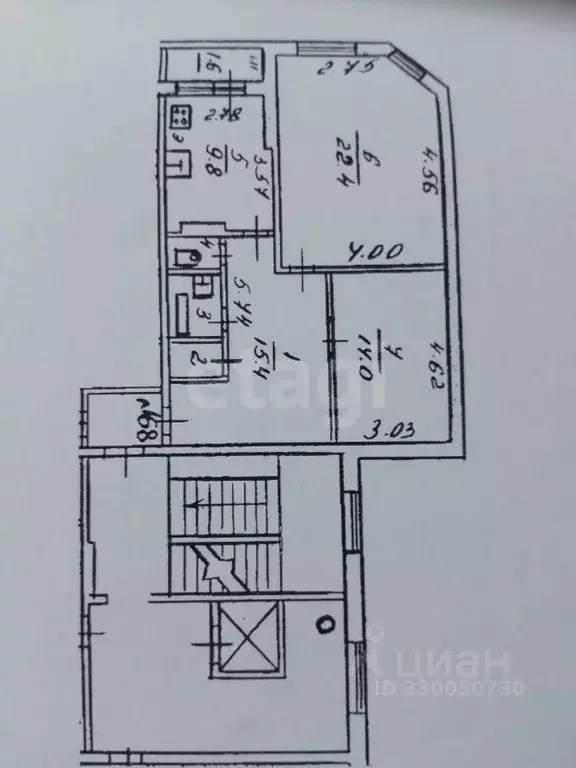 2-к кв. Псковская область, Псков ул. Генерала Маргелова, 19 (67.0 м) - Фото 1