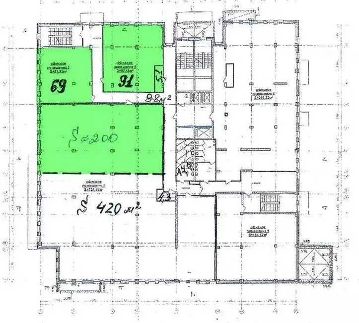 Офис в Нижегородская область, Нижний Новгород Республиканская ул., 1 ... - Фото 1
