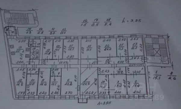 6-к кв. Санкт-Петербург наб. Реки Фонтанки, 51-53 (352.0 м) - Фото 0