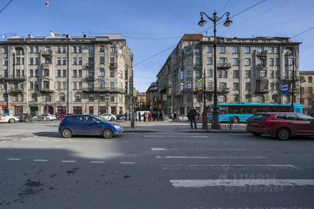 2-к кв. Санкт-Петербург Лиговский просп., 2-4 (63.0 м) - Фото 1