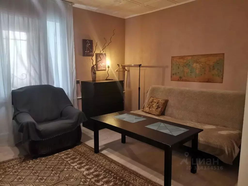 1-к кв. Омская область, Омск ул. Косарева, 34 (30.0 м) - Фото 1