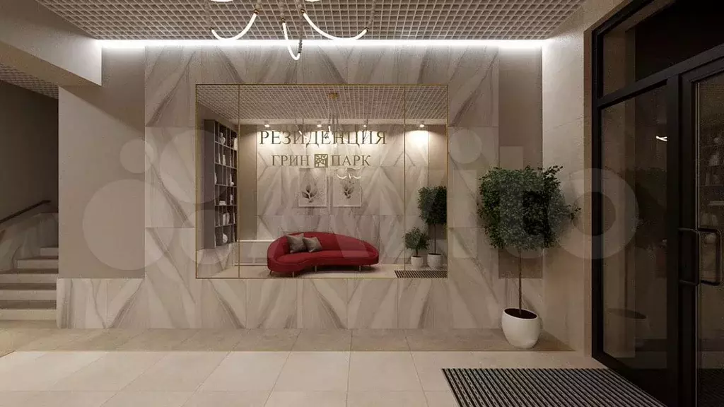 2-к. квартира, 67,1 м, 5/9 эт. - Фото 1