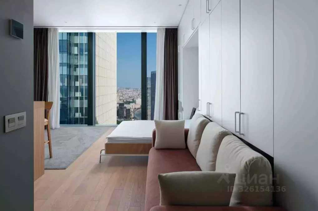 1-к кв. Москва 1-й Красногвардейский проезд, 22с1 (50.0 м) - Фото 1