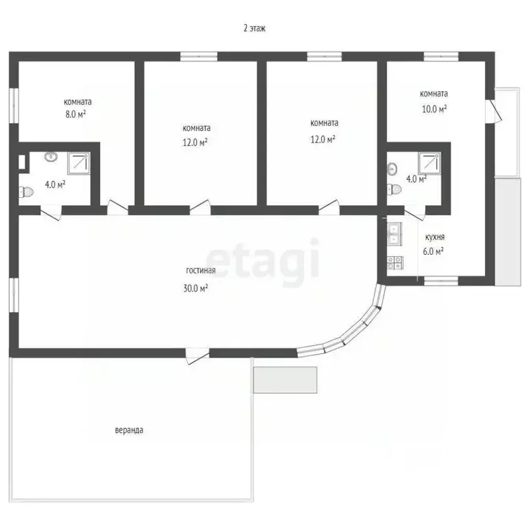 Дом в Крым, Судак ул. Ачиклар (149 м) - Фото 2