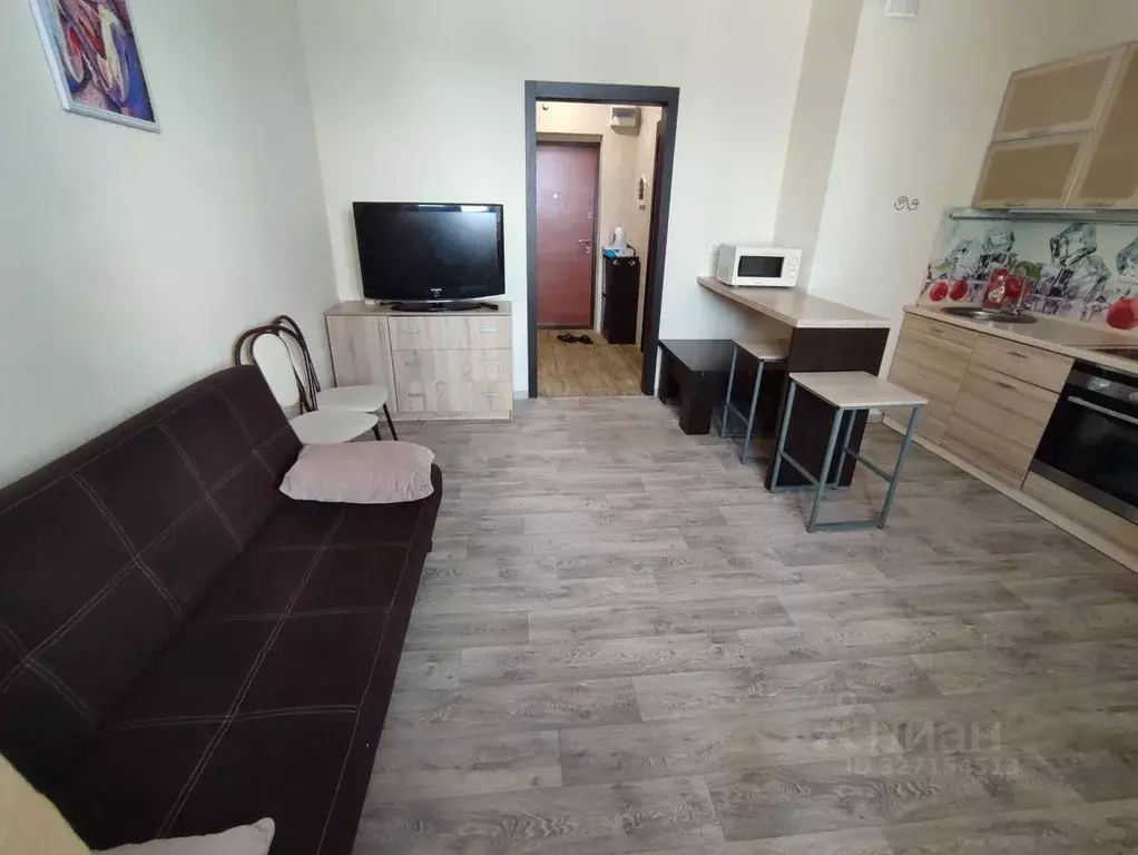 Студия Тюменская область, Тюмень ул. Газопромысловая, 8 (28.0 м) - Фото 1