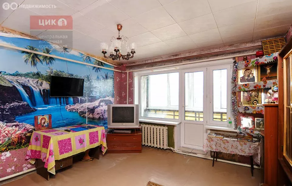 2-комнатная квартира: Рязанская область, Спасский муниципальный округ, ... - Фото 1