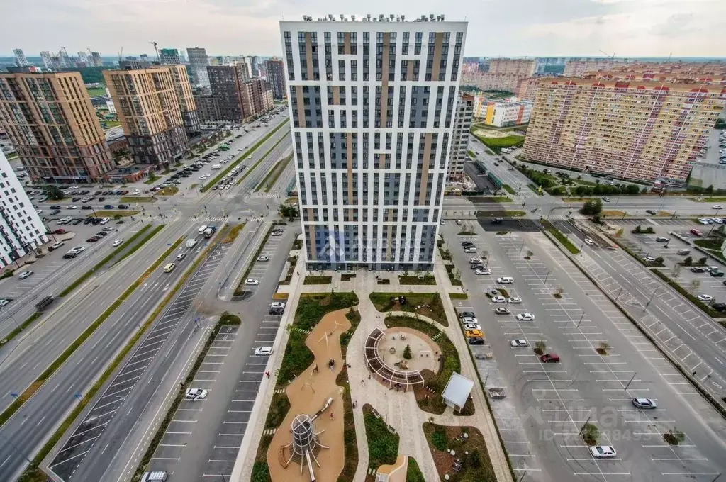 Студия Тюменская область, Тюмень ул. Фармана Салманова, 17 (25.6 м) - Фото 1