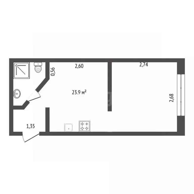 Студия Амурская область, Благовещенский район, с. Чигири Центральная ... - Фото 1