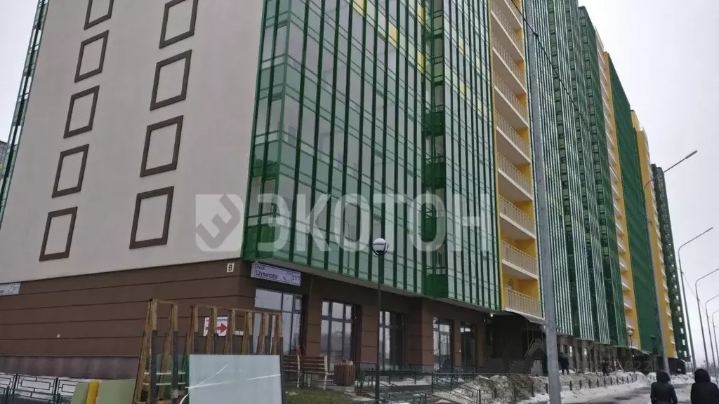 Студия Ленинградская область, Мурино Всеволожский район, ул. Шувалова, ... - Фото 2