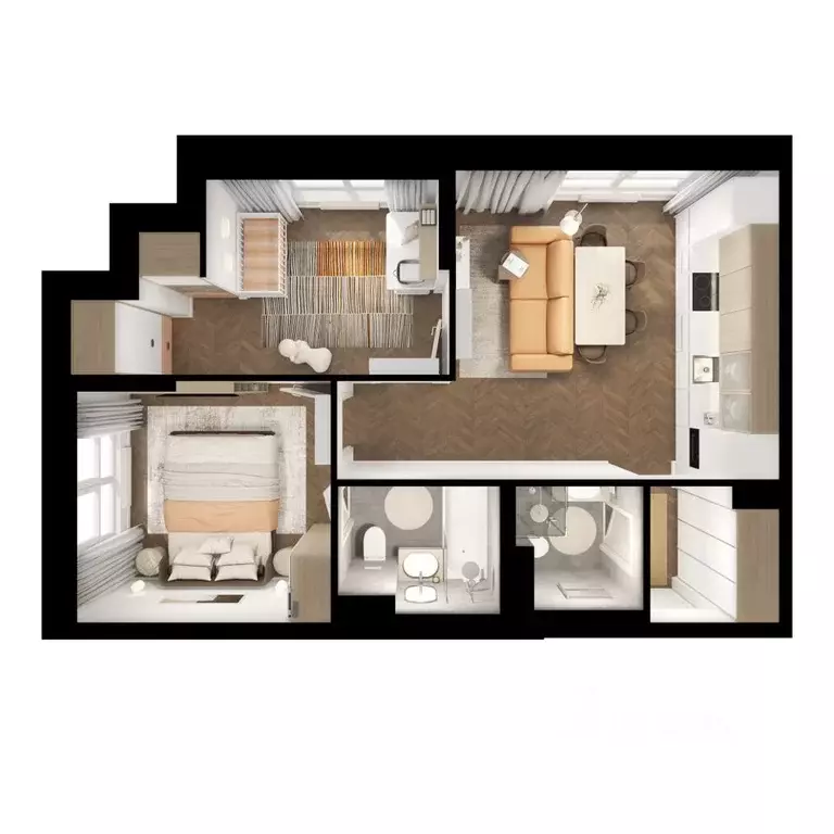 2-к кв. Московская область, Красногорск городской округ, пос. ... - Фото 2