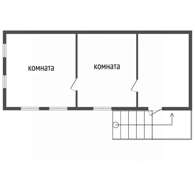 Комната Красноярский край, Красноярск имени газеты Красноярский ... - Фото 1