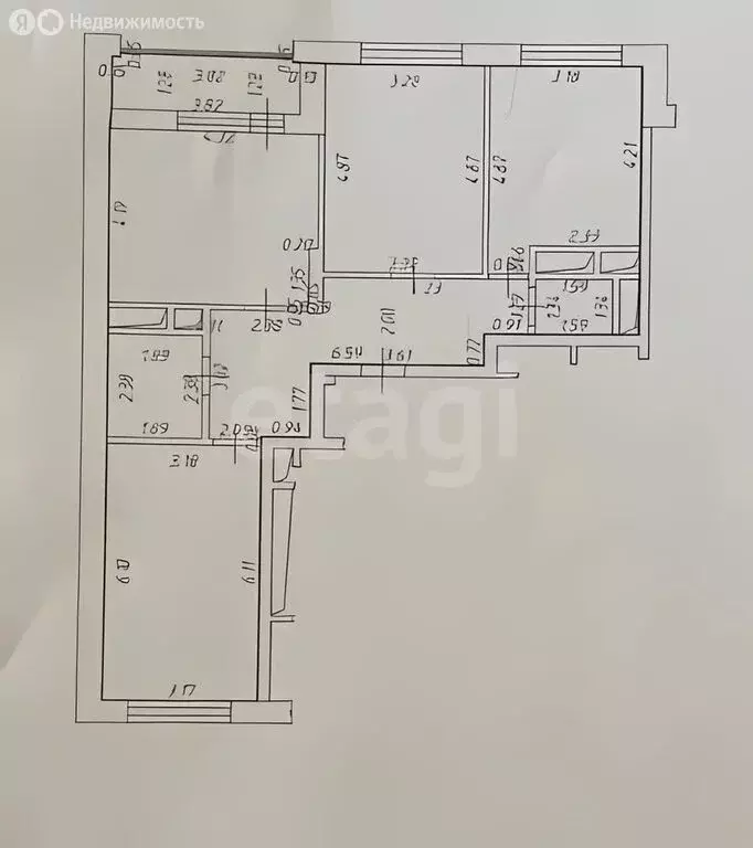 3-комнатная квартира: Казань, улица Галимджана Баруди, 20А (88.2 м) - Фото 0