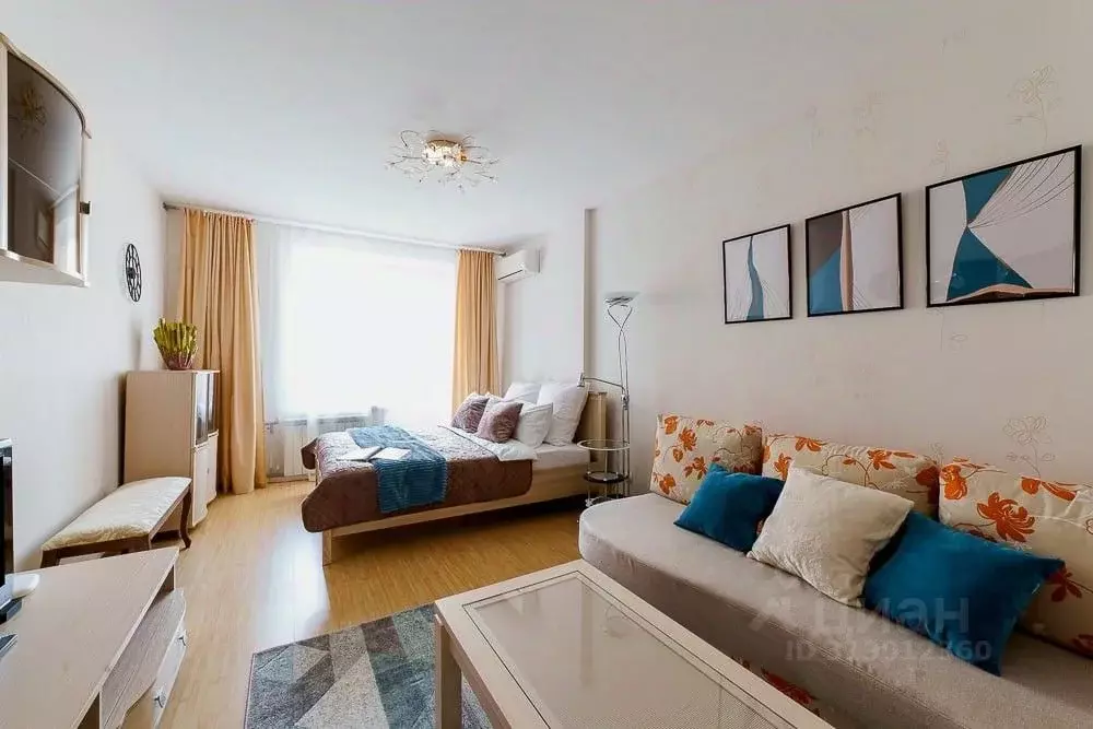 1-к кв. Нижегородская область, Нижний Новгород ул. Фрунзе, 12 (53.0 м) - Фото 0