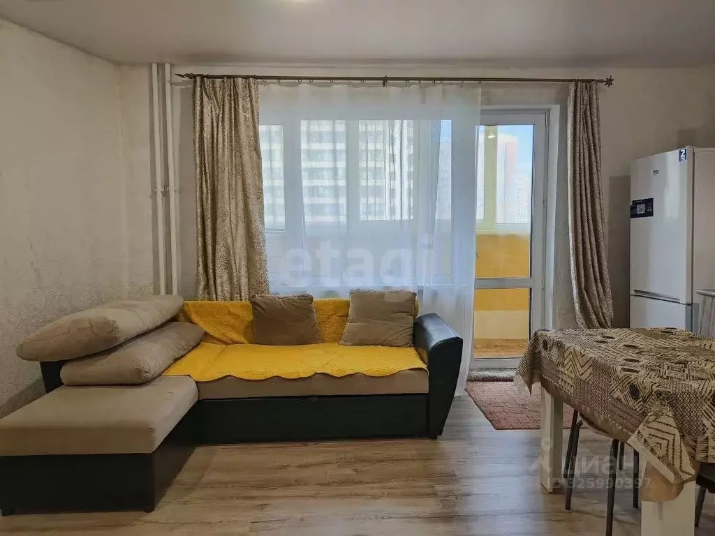 1-к кв. Тюменская область, Тюмень ул. Новоселов, 113 (33.0 м) - Фото 1