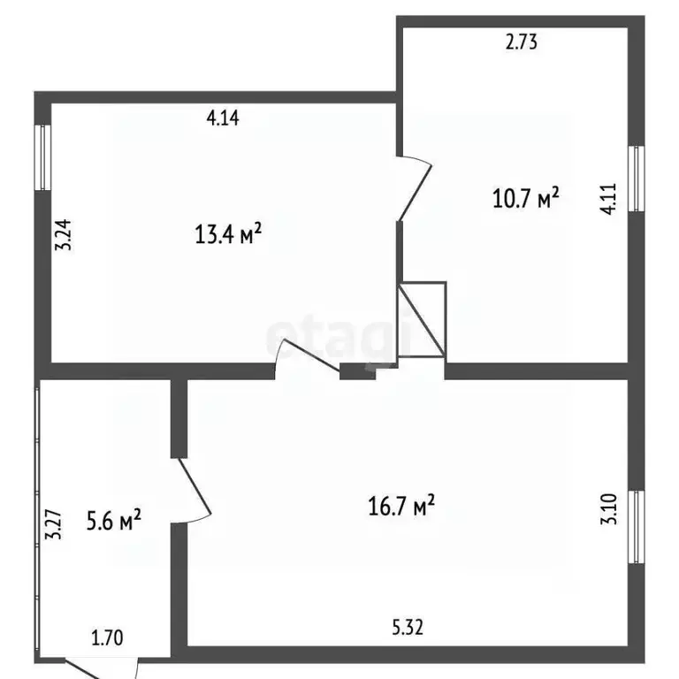 2-к кв. Саратовская область, Балашов ул. Агеева, 4 (40.8 м) - Фото 2