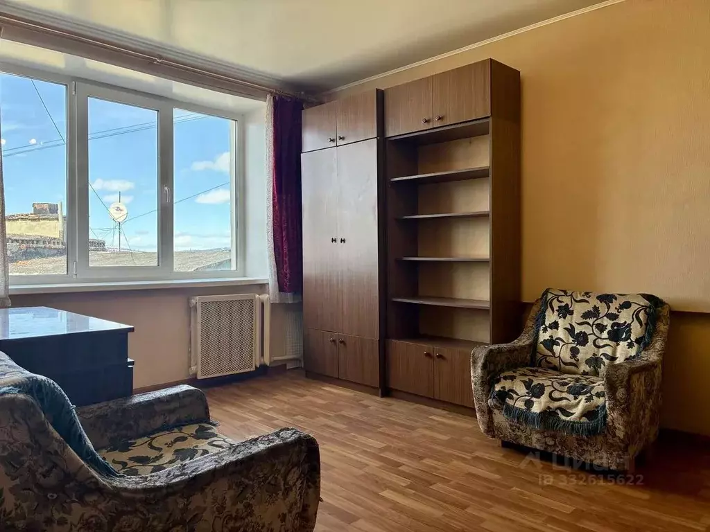 1-к кв. Мурманская область, Мурманск ул. Магомета Гаджиева, 11 (30.2 ... - Фото 1