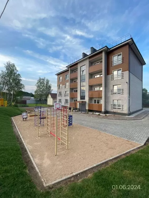 1-к. квартира, 43,6 м, 2/4 эт. - Фото 1