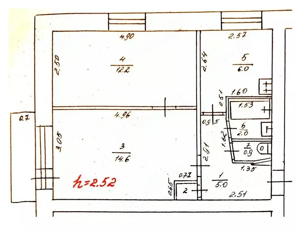 2-к кв. Тверская область, Тверь ул. Горького, 136/6 (41.8 м) - Фото 1