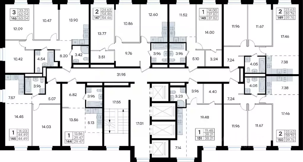 1-к кв. Приморский край, Владивосток ул. Тухачевского, 80 (37.82 м) - Фото 2