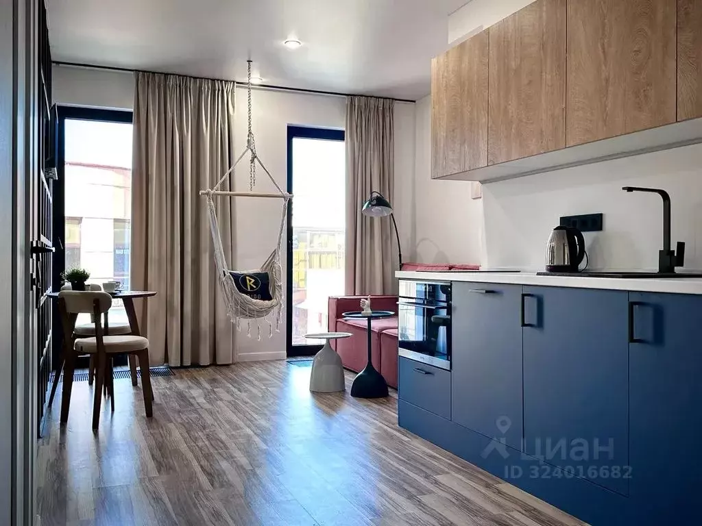 Студия Москва ул. Нижняя Масловка, 10Б (35.0 м) - Фото 2