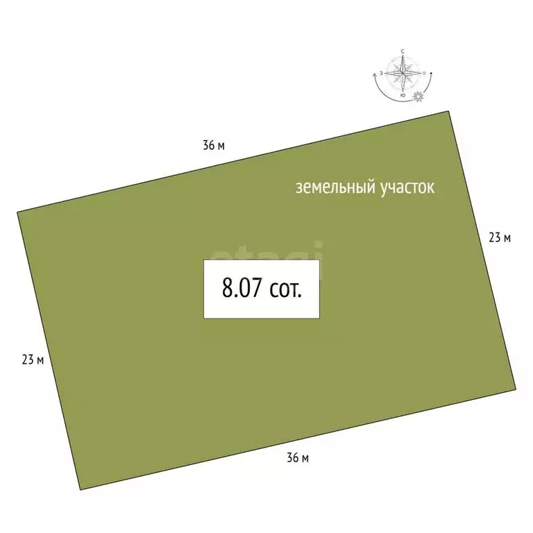 Участок в Искитимский район, село Быстровка (8.07 м) - Фото 0