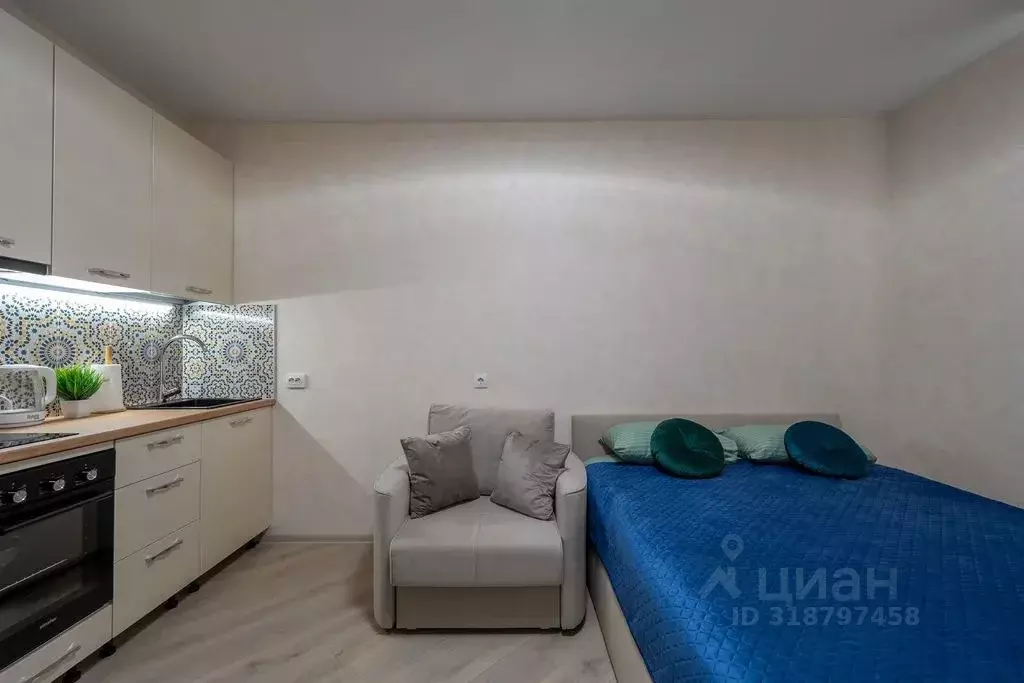 Студия Санкт-Петербург ул. Плесецкая, 10 (23.0 м) - Фото 0