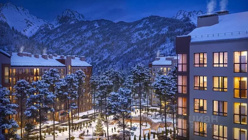 Студия Карачаево-Черкесия, Зеленчукский район, с. Архыз  (29.15 м) - Фото 2