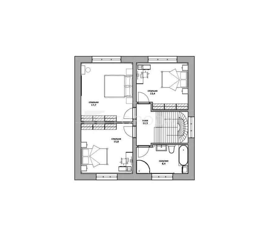 Дом в Алтайский край, Первомайский район, с. Фирсово ул. Ивана ... - Фото 2