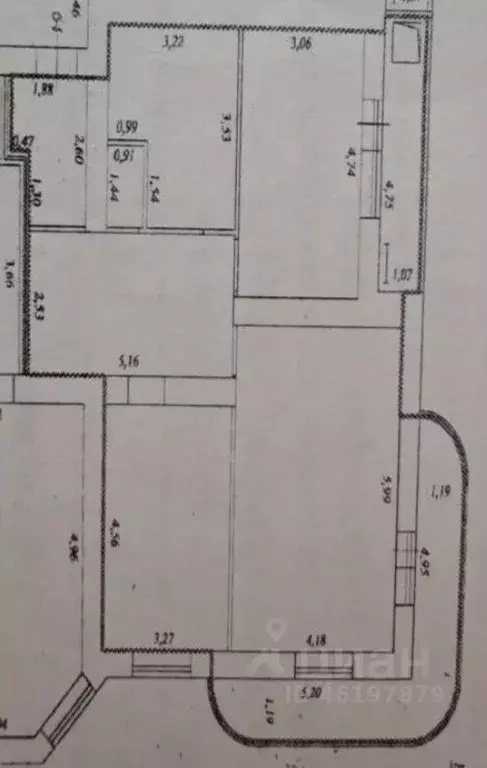 2-к кв. Самарская область, Самара Ново-Садовая ул., 136 (82.9 м) - Фото 2