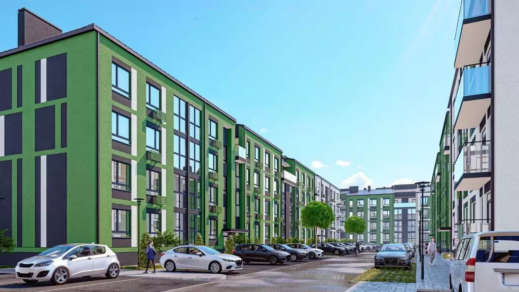 1-к кв. Калининградская область, Зеленоградск  (31.05 м) - Фото 2