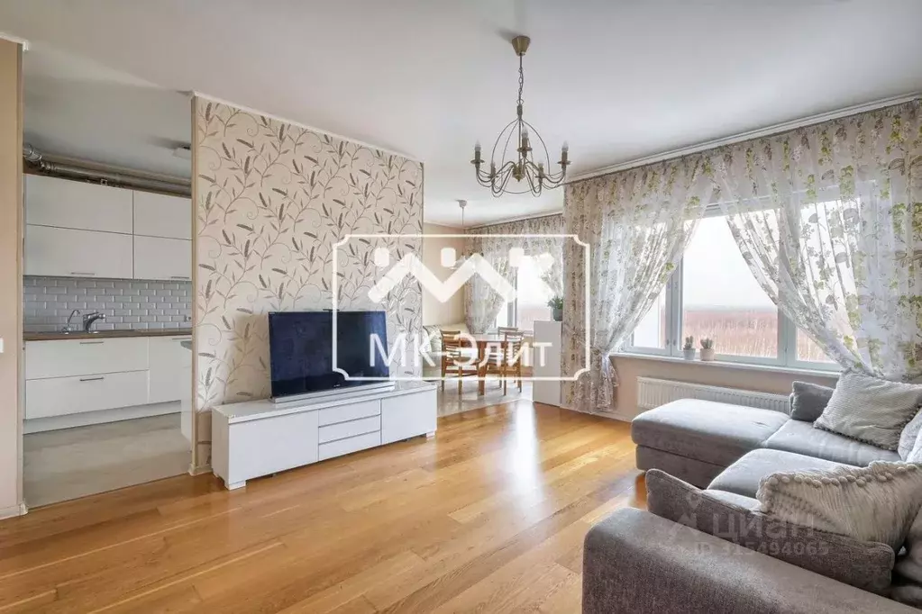 3-к кв. Санкт-Петербург Богатырский просп., 64к1 (88.5 м) - Фото 0