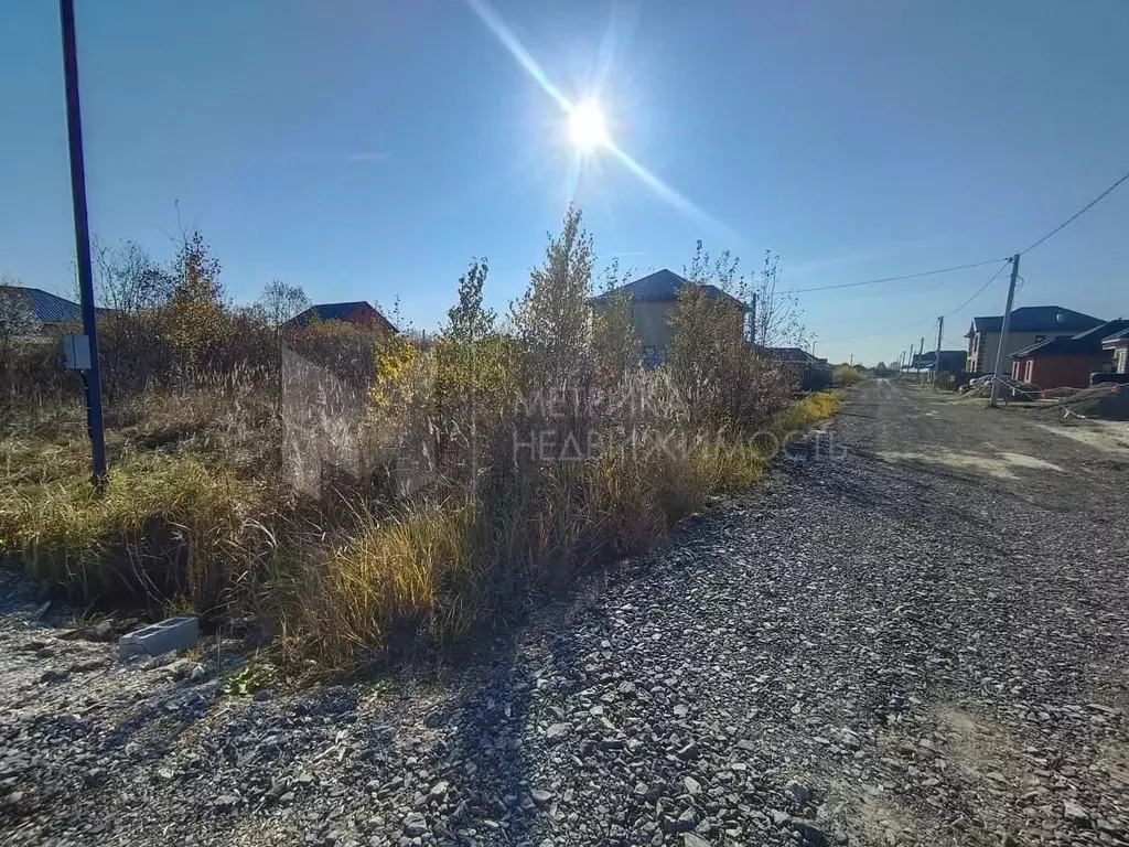 Участок в Тюменская область, Тюмень Казарово мкр, ул. 3-я Новая (823.0 ... - Фото 1