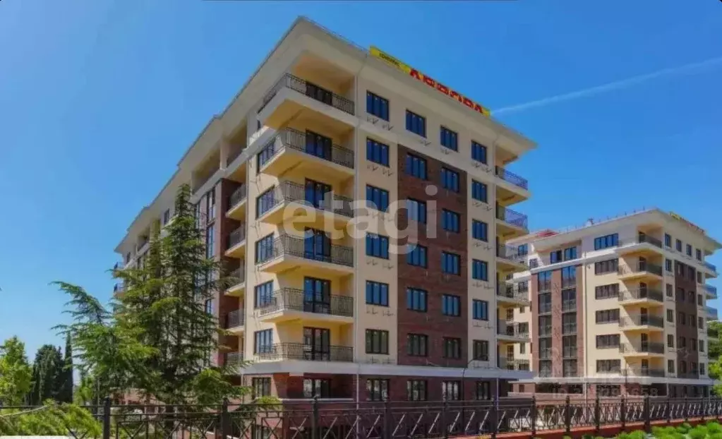 1-к кв. Крым, Ялта муниципальный округ, Восход пгт ул. Авроры, 77к3 ... - Фото 0