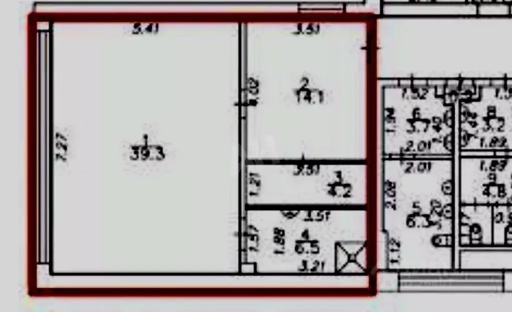 Помещение свободного назначения в Москва ул. Кржижановского, 14К3 (72 ... - Фото 2