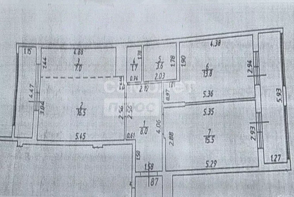 3-к кв. Краснодарский край, Краснодар пос. Знаменский, ул. Природная, ... - Фото 2