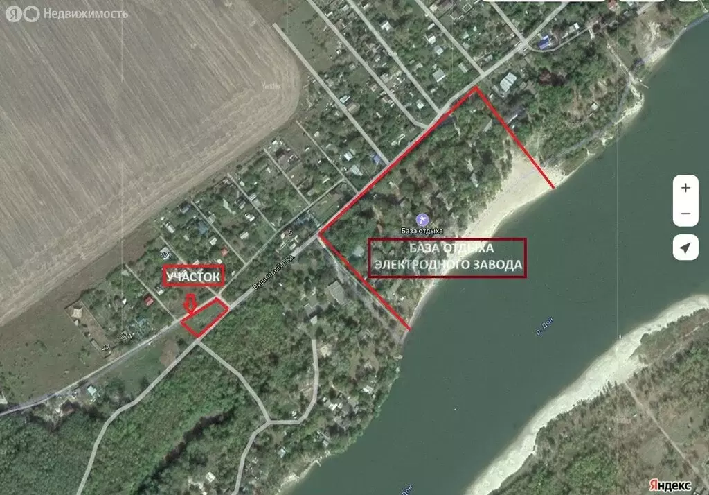 Участок в Бессергеневская, Вишнёвый переулок (10 м) - Фото 2