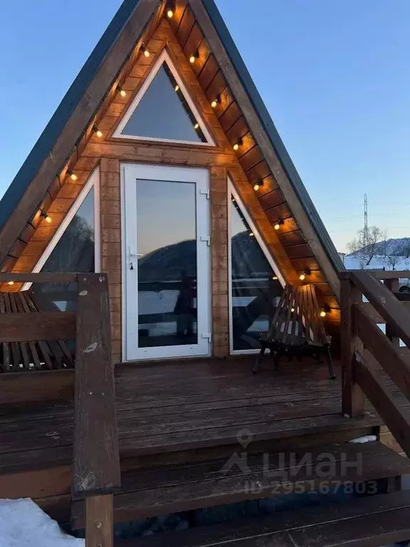 Дом в Алтай, Чемальский район, с. Анос ул. Клубничная, 1 (22 м) - Фото 1