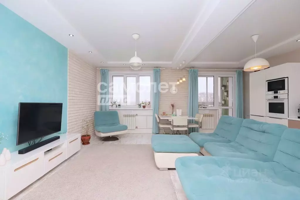 3-к кв. Кемеровская область, Кемерово ул. Веры Волошиной, 13Б (87.8 м) - Фото 1