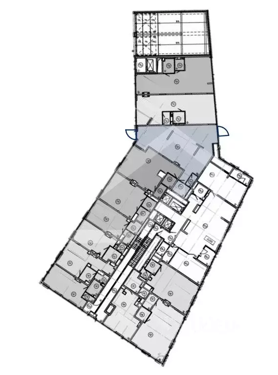 Помещение свободного назначения в Москва Союз жилой комплекс, к1 (115 ... - Фото 2