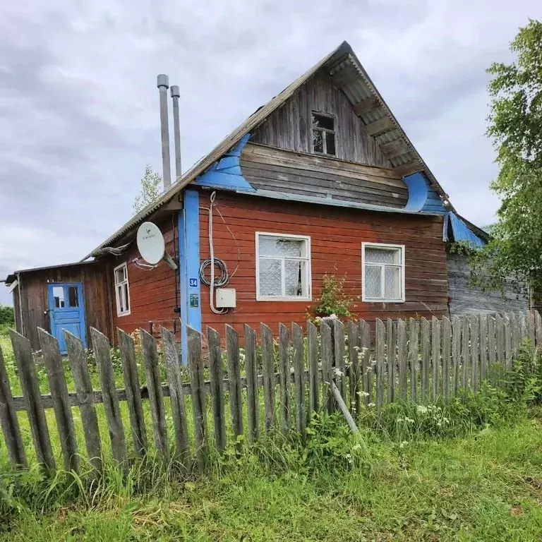 Дом в Ярославская область, Пошехонский район, Пригородное с/пос, с. ... - Фото 0