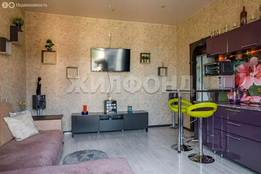 1-комнатная квартира: Новосибирск, Большая улица, 614 (34.2 м) - Фото 0
