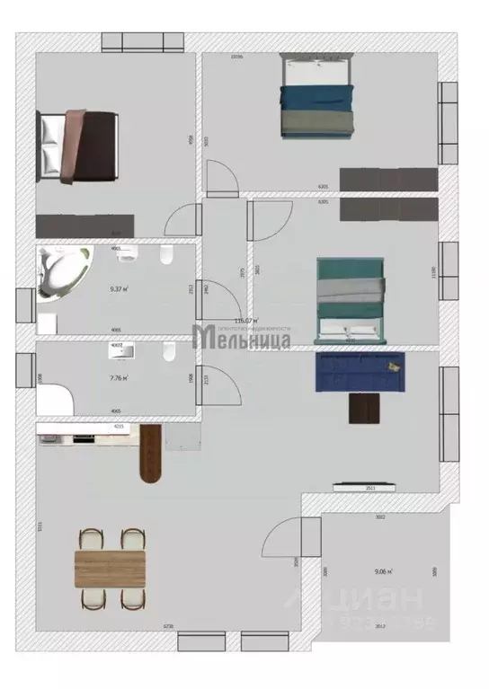 Дом в Волгоградская область, Волгоград пос. Участок ВПЭЛС, ул. ... - Фото 2