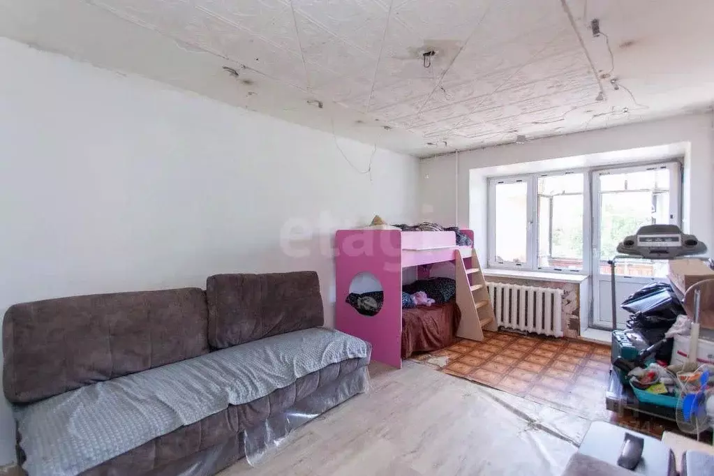 1-к кв. Ханты-Мансийский АО, Сургут ул. Толстого, 16 (32.8 м) - Фото 0