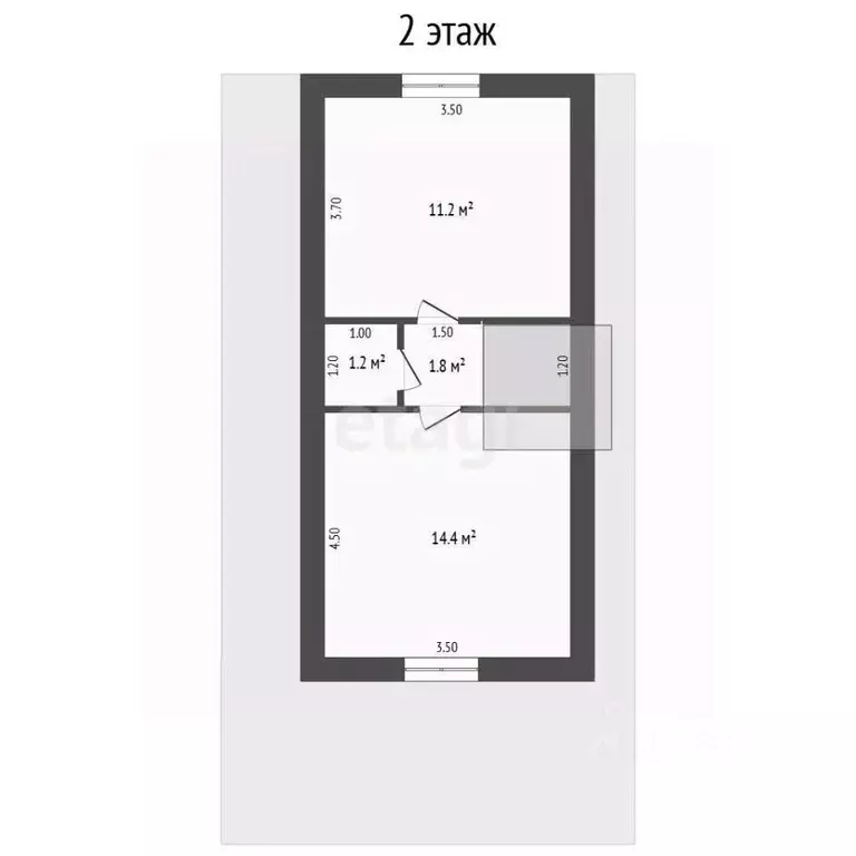 Дом в Тюменская область, Тюменский муниципальный округ, с. Княжево ул. ... - Фото 2