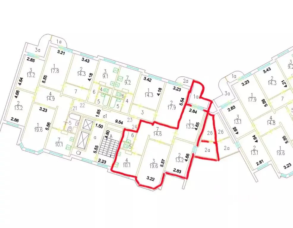 3-к кв. Москва Южнобутовская ул., 25 (74.7 м) - Фото 2