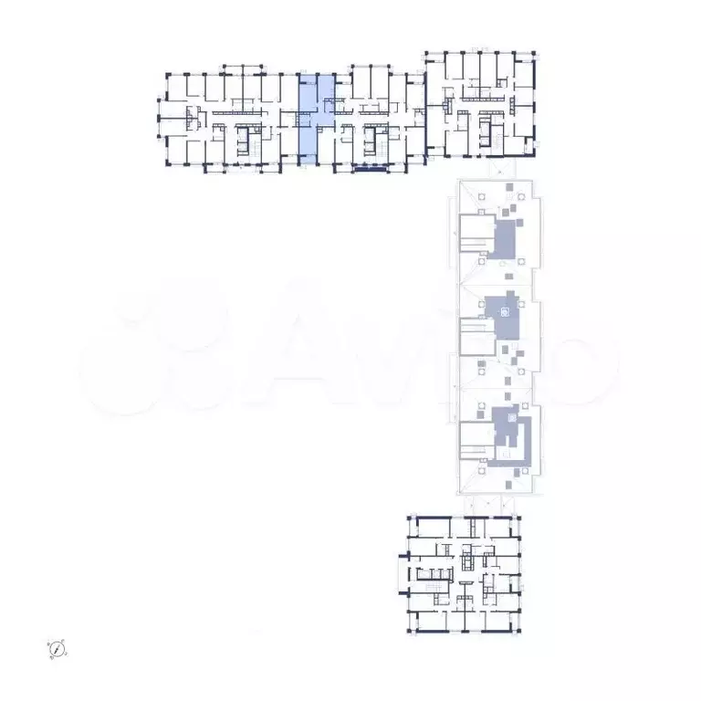 2-к. квартира, 77,4 м, 13/14 эт. - Фото 1