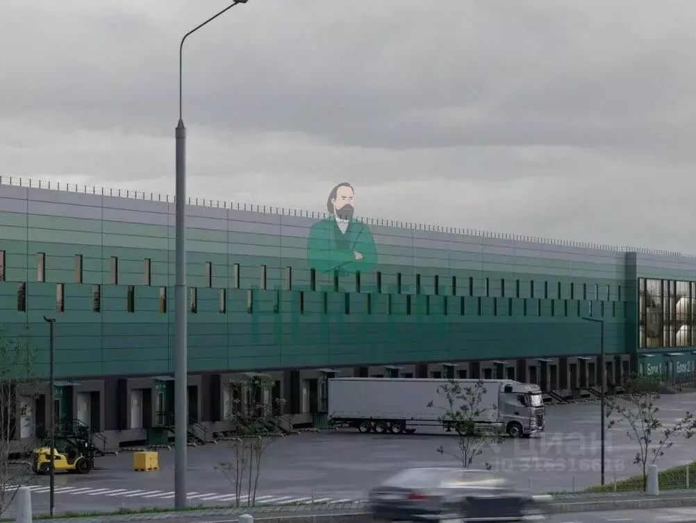 Склад в Московская область, Домодедово городской округ, с. Ям ул. ... - Фото 1