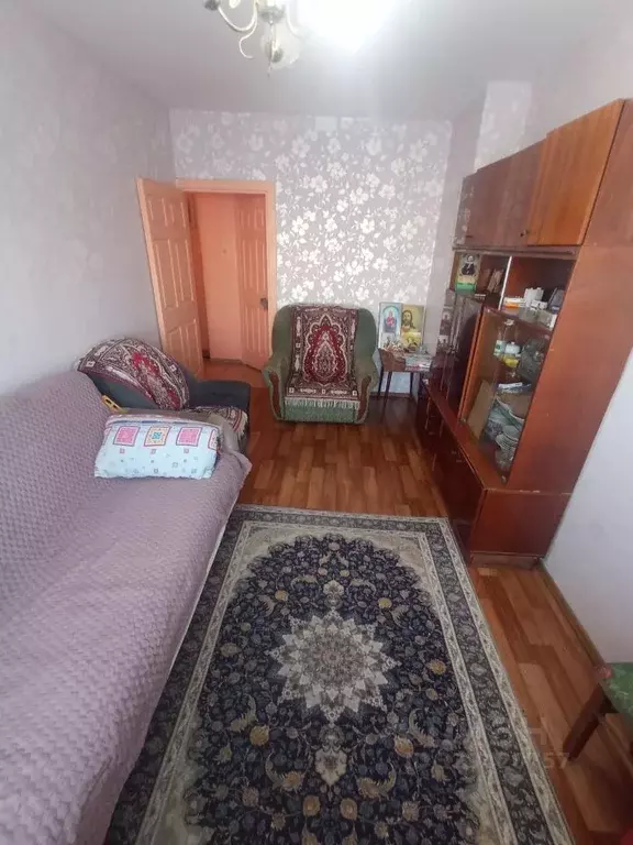 1-к кв. Кемеровская область, Новокузнецк просп. Авиаторов, 68 (33.0 м) - Фото 1