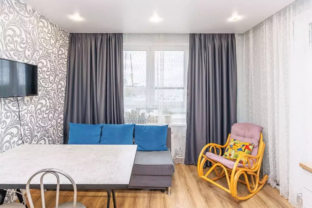 2-к кв. Тюменская область, Тюменский муниципальный округ, д. Дударева ... - Фото 1