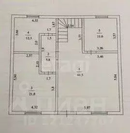Дом в Курская область, Курский район, Нижнемедведицкий сельсовет, д. ... - Фото 2